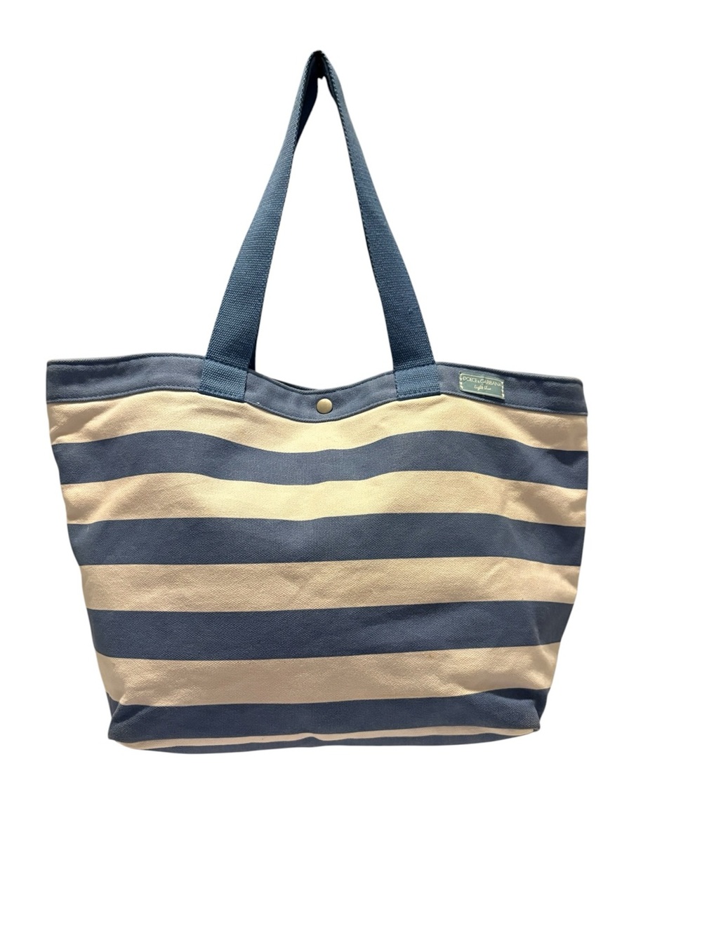 Dolce & Gabbana Light Blue Fragrance Promotional Canvas Tote Bag.